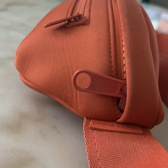 DAGNE DOVER Ace Neoprene Belt Bag Coyote Dark Orange - Picture 7 of 17
